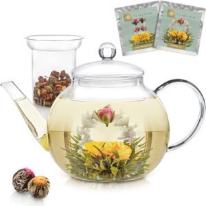 Read more about the article Stylish tea kettle glass stovetop for Perfect Brewing